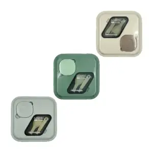 Tupper box lunch cuadrado chaozhenmei de plástico con 2 niveles, 4 co…
