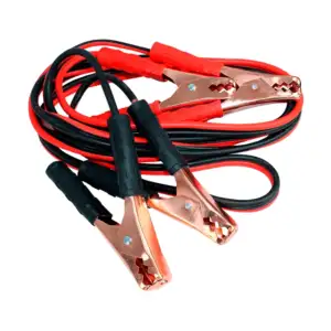 Cable pasa corriente con pinzas de acero y cubierta resistente, 3.5m …