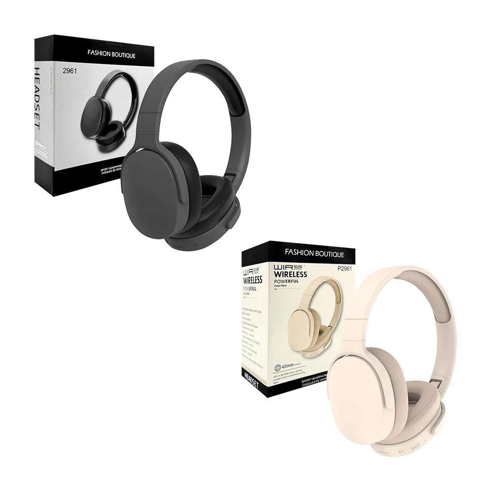 Diadema inalámbrica bluetooth con diseño plegable, variedad de colore…