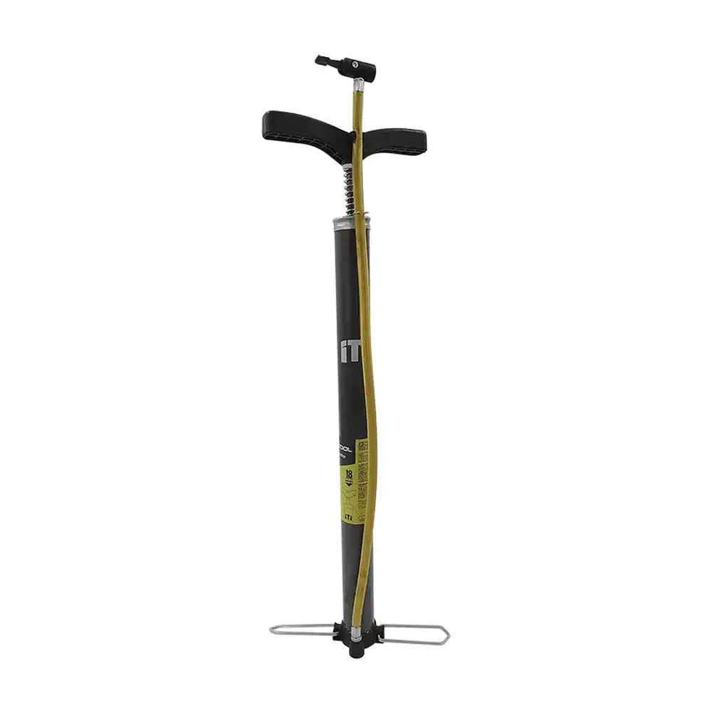Bomba manual maxtool con base metálica para inflar balones y llantas,…