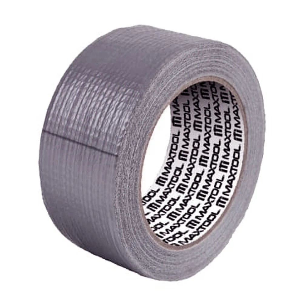 Cinta gris maxtool de polietileno reforzada con malla textil para duc…