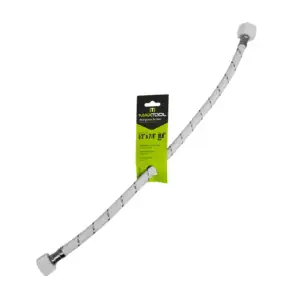 Manguera flexible maxtool de 50cm con conector de 1/2 y 7/8 pulgada p…