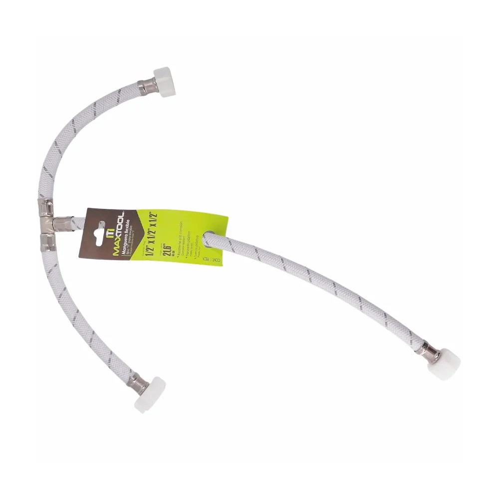 Manguera flexible maxtool en forma "y" con conectores de 1/2 pulgada …