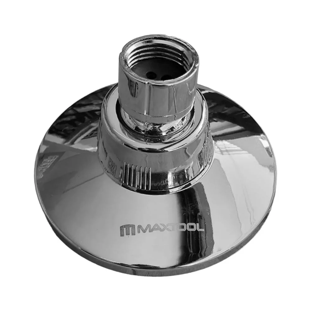 Cabezal de regadera redonda maxtool de presión baja, cuerpo abs y aca…