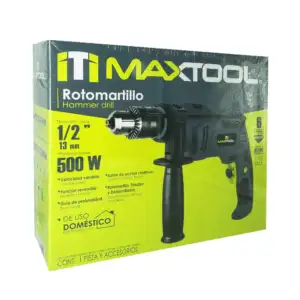 Rotomartillo maxtool para uso domestico con broquero de 1/2 pulgada -…