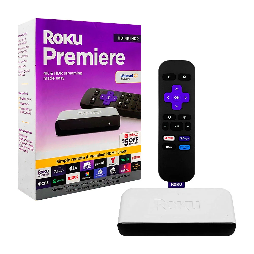 Reproductor multimedia streaming roku premiere para resolución hd 4k …
