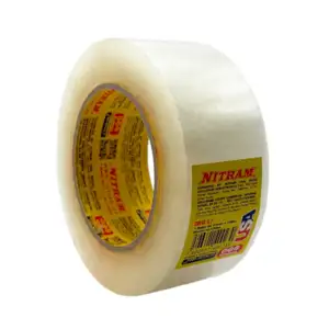Rollo de cinta adhesiva grande, transparente, multifuncional, 4.7cmx1…