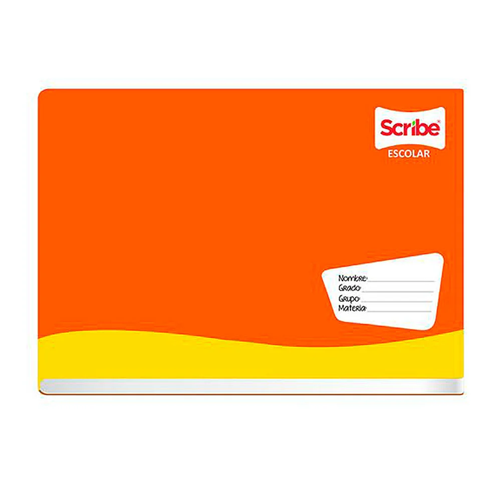 Cuaderno scribe escolar italiano grapado 50 hojas con hojas en raya, …