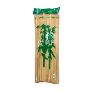 Paquete con 85 palillos delgados de bambú para hacer brochetas, 30cm …