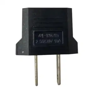1pza Clavija convertidor adaptador europeo a americano 2.5/250v 10a /…