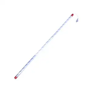 Regleta led de plástico t8 redonda wanergy en color azul con consumo …