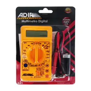 Multímetro medidor de corriente voltaje ac/dc con pantalla digital co…