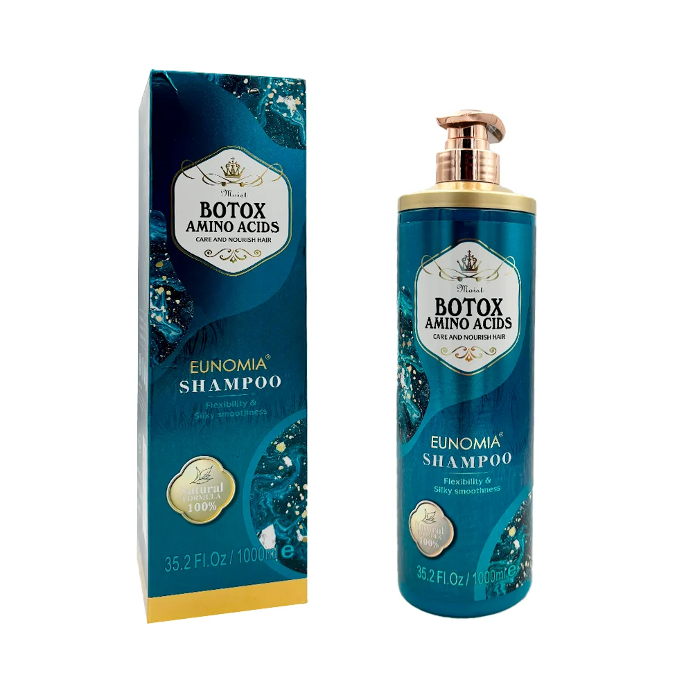 Shampoo con aminoácidos tipo botox para el cuidado del cabello, 1000m…