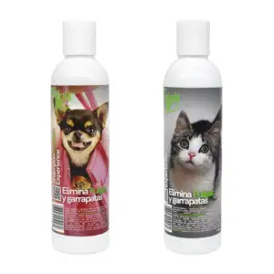 Shampoo fripis para eliminar pulgas y garrapatas de mascotas, 250ml /…