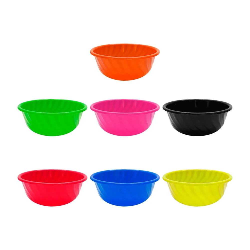 Palangana circular pequeño con relieves, variedad de colores / palang…