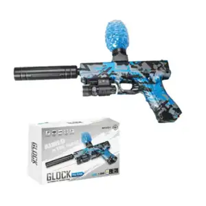 Pistola de hidrogel automática tipo glock con granada y lentes en col…