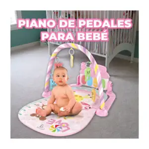 Tapete de juguete interactivo para bebes con piano y accesorios para …