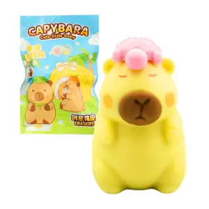 1pza Borrador con diseño de capibara con gorro, variedad de modelos /…