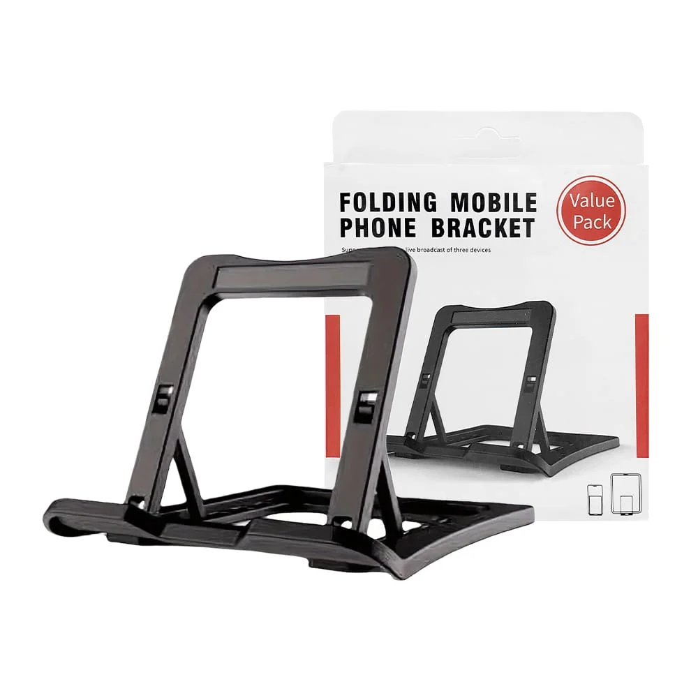 Mini soporte plegable de plástico para teléfono celular o tablet, var…