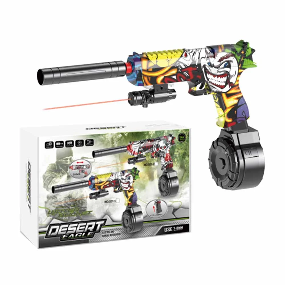 Pistola de hidrogel desert eagle con balas de hidrogel 7-8mm manual y…