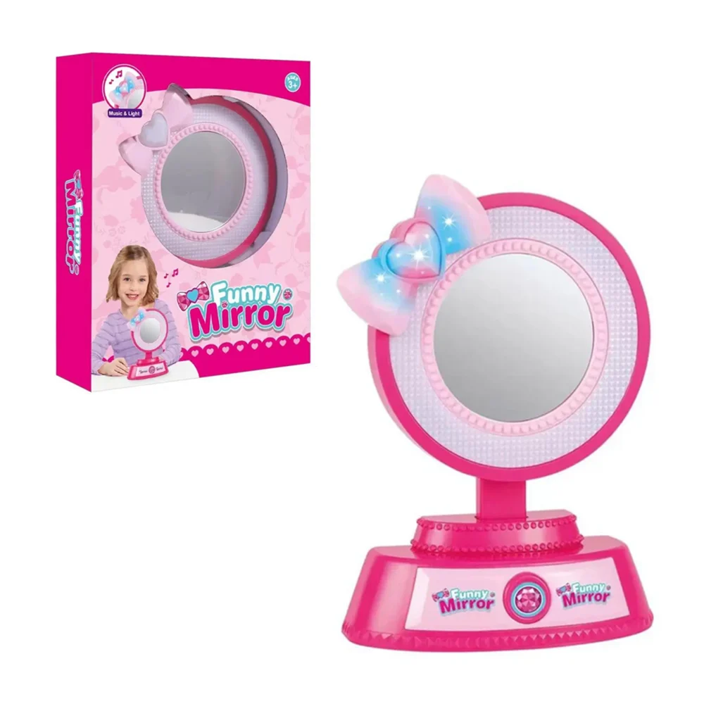 Espejo de juguete infantil con luz y sonido / funny mirror / 55ajc