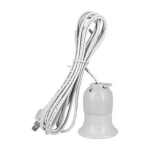 1pza Socket bifásico con interruptor y cable flexible