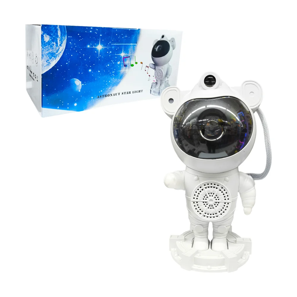 Proyector lámpara bocina bluetooth en forma de astronauta con control…