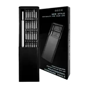 Kit de desarmador con 24 puntas intercambiables / professional hardwa…
