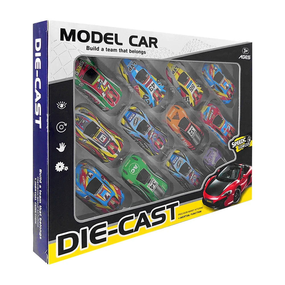 Paquete con 12 carros coches de carreras model car con función de fri…