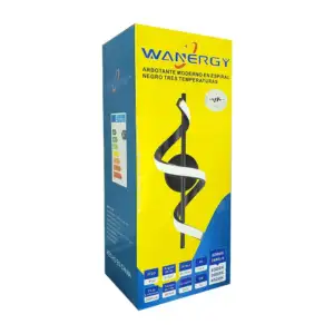 Lámpara arbotante moderna wanergy en forma de espiral con 3 modos de …