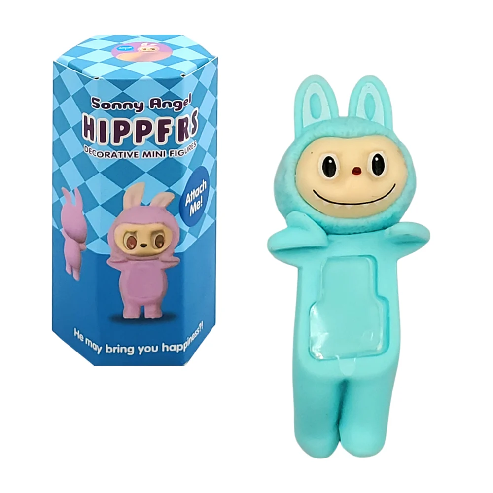 1pza Mini muñeco decorativo tipo labubu para celular, variedad de col…