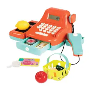 Caja registradora infantil de juguete con 14cps en accesorios, luz y …
