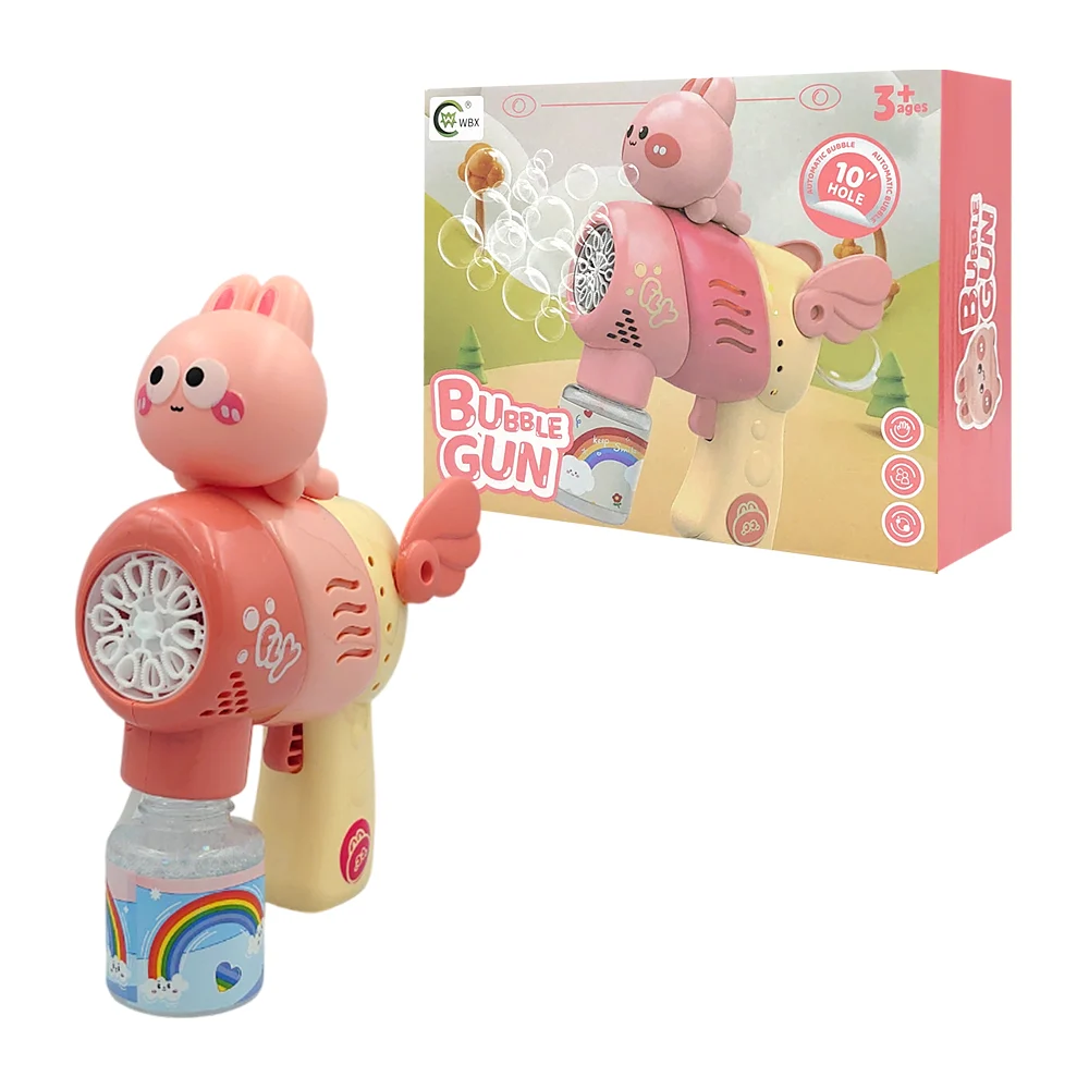 1pza Mini pistola dispensadora de burbujas, con bote pequeño de jabón…