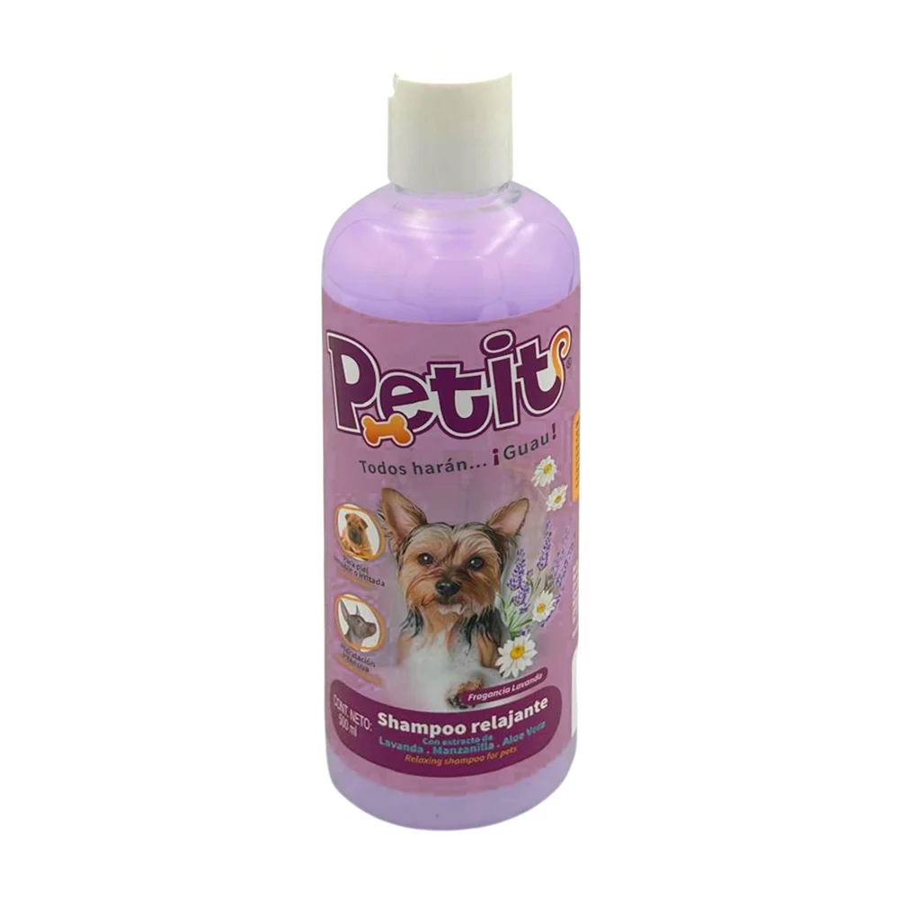 Shampoo relajante para perros con fragancia de lavanda, para piel sen…