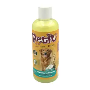 Shampoo hidratante para perros con extracto de coco y avena, acondici…