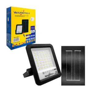 Reflector solar wanergy led de 50w con control inteligente, sensor in…