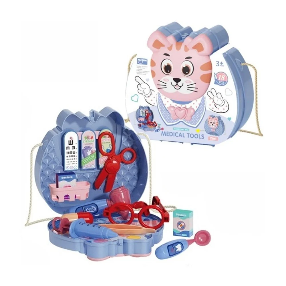 Bolsa / maletín de juguete en forma de tigre con 18 diversos accesori…
