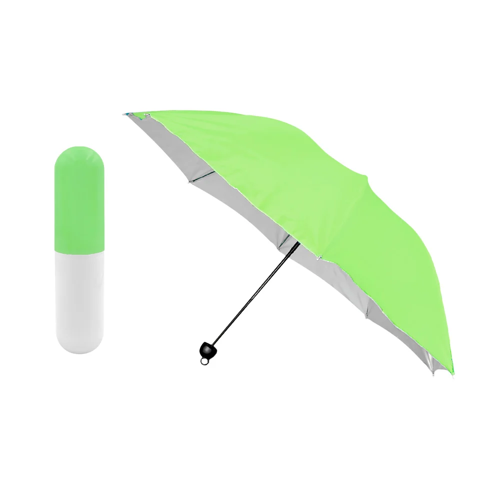 Paraguas - sombrilla de bolsillo en color liso con protección solar y…