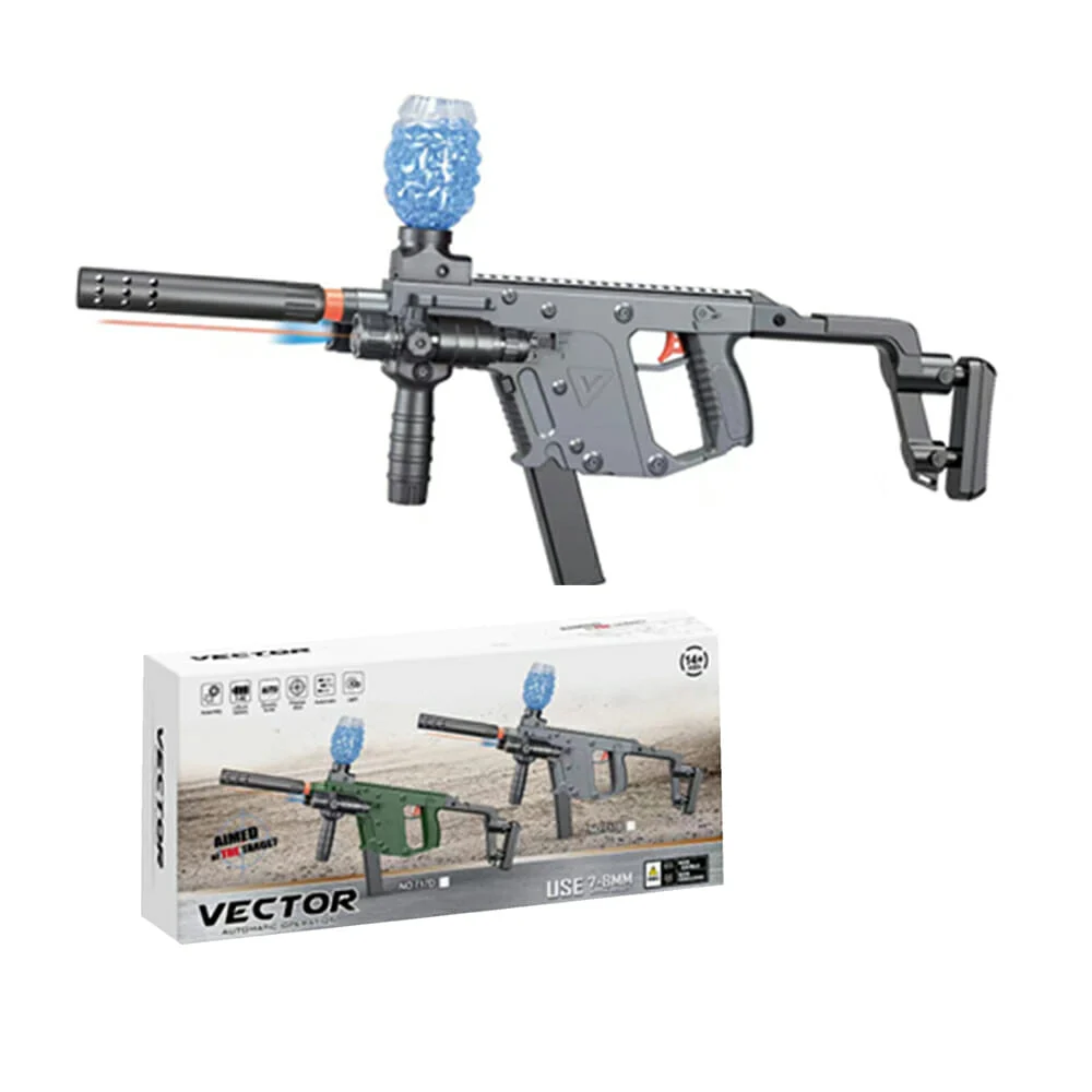 Pistola vector automática de hidrogel con laser y lámpara en color ne…