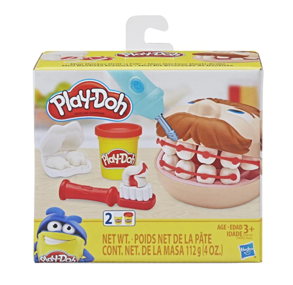 Set play-doh, mini dentista bromista con 2 masitas y accesorios / e49…