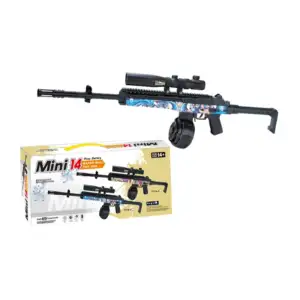 Pistola de hidrogel mini 14 con balas de hidrogel 7-8mm con diseño de…