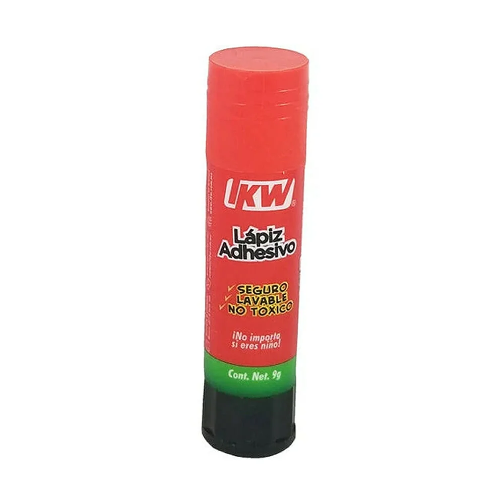 1pza Lápiz adhesivo pegamento ikw en barra, 9g / 168011