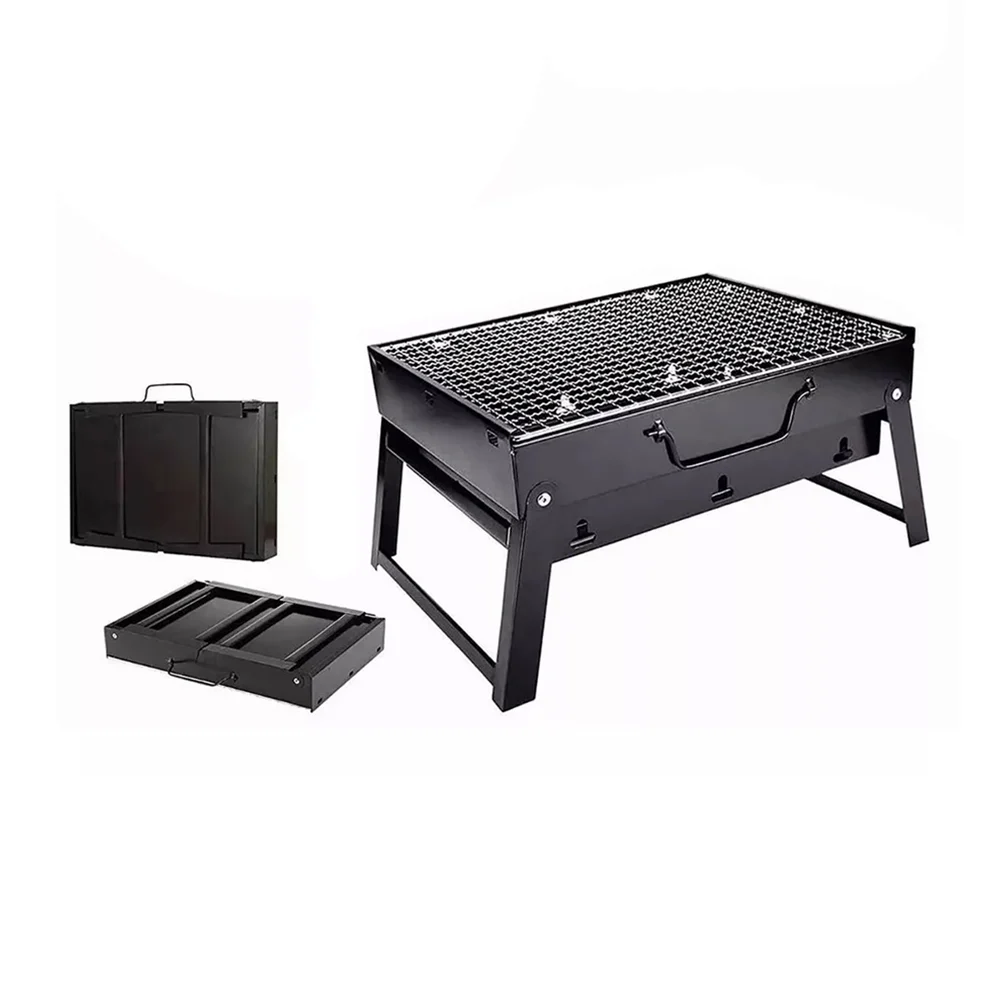 Brasero parrilla asador rectangular portátil chico / bbq 804868 – Joinet