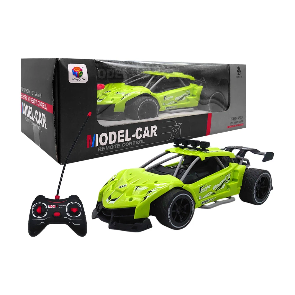 Carro thunder speed sport a control remoto con neumáticos de goma y b…
