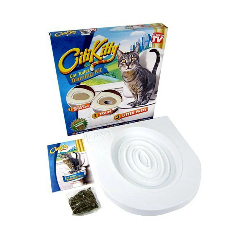 Kit de entrenamiento para ir al baño citikitti para gatos / 80854