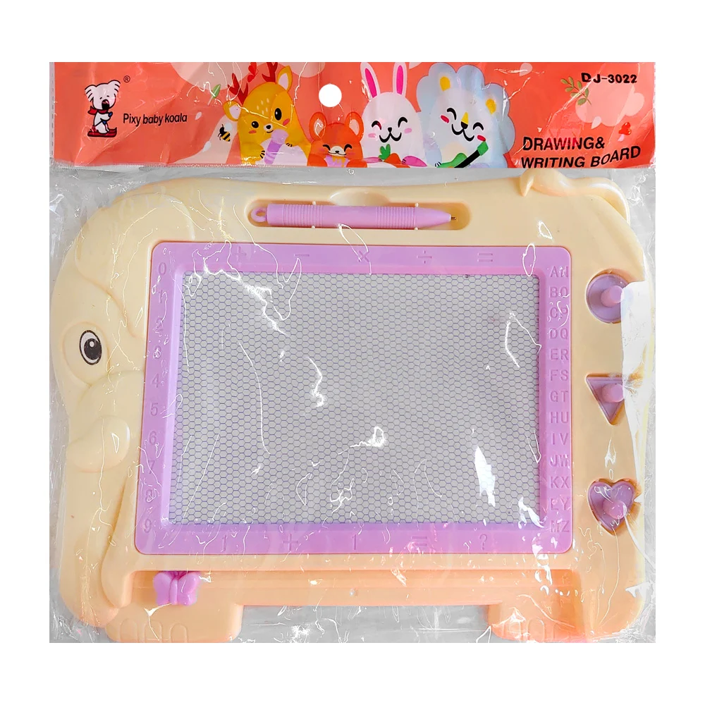 Pizarrón mágico rectangular didáctico infantil con pluma, 3 sellos y …