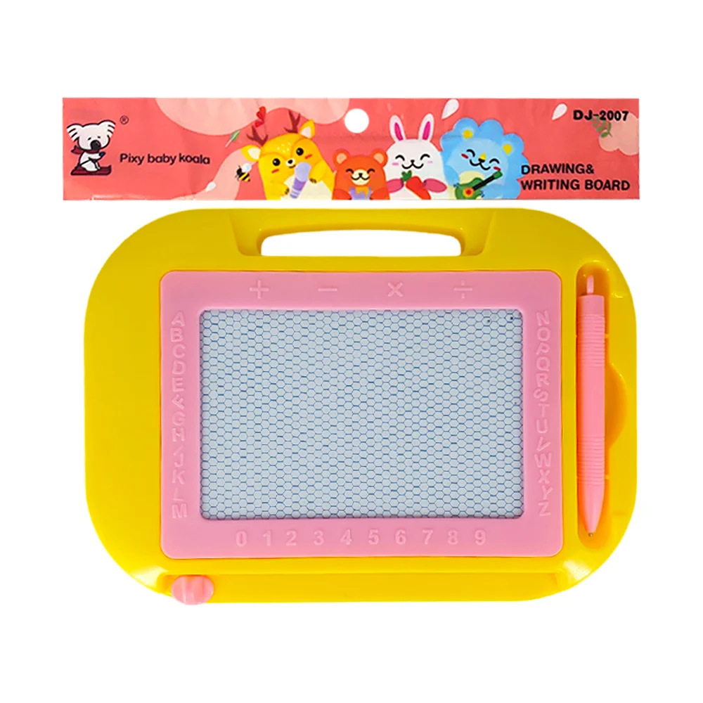 Pizarrón mágico rectangular infantil con pluma, 20.5x15cm, variedad d…