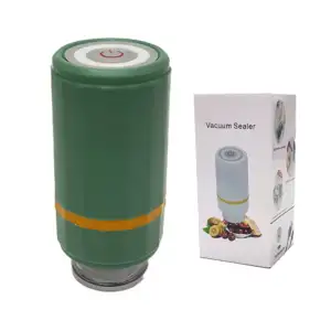 Máquina recargable portátil vacuum sealer para sellado al vacío, vari…