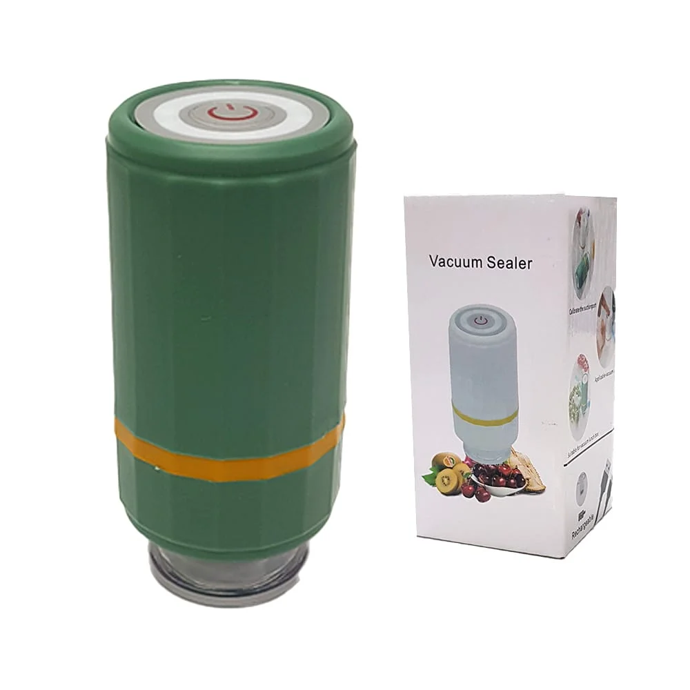 Máquina recargable portátil vacuum sealer para sellado al vacío, vari…