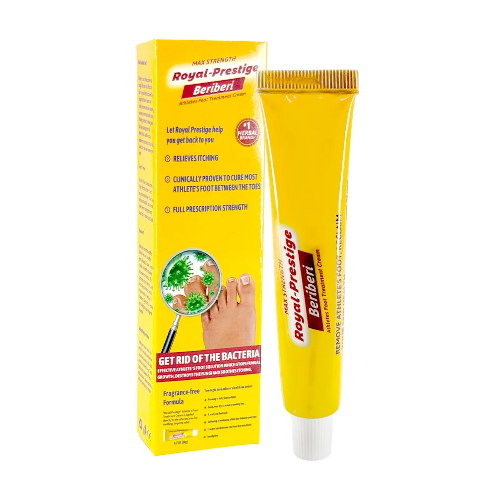 Crema para los hongos de los pies de 20 g- 0.71 oz / royal prestige b…